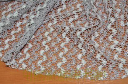 Трикотажное вязаное полотно с пайетками - "Missoni" (г-425)