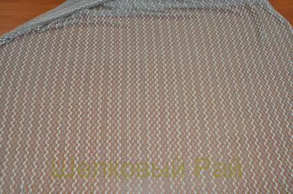 Трикотажное вязаное полотно с пайетками - "Missoni" (г-425)