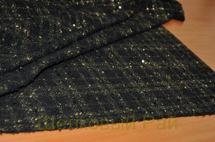 Трикотажное букле "CHANEL" (г-393)