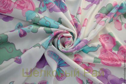 Шелк с эластаном "Leonard" (1.1а)