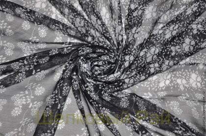 Крэш-шифон шелковый "Mila Schon" (б-48)