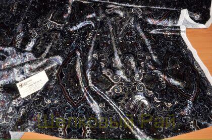 Ткань бархат на шелке "Etro" (д-665)