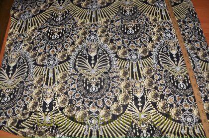 Вискоза плательная "Драгоценности" (в-21)