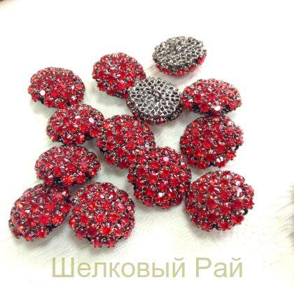 Пуговицы декоративные со стразами (22932/36;11)