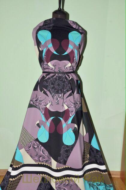 Ткань вискоза кади "C.Dior" (д-662)