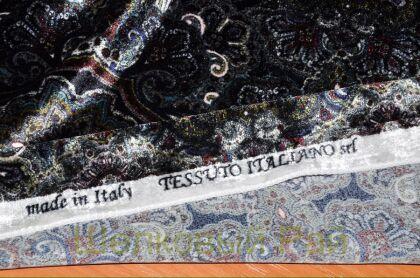 Ткань бархат на шелке "Etro" (д-665)