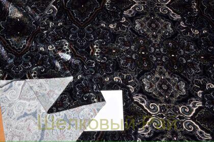 Ткань бархат на шелке "Etro" (д-665)