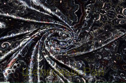 Ткань бархат на шелке "Etro" (д-665)