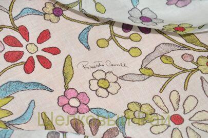 Батист хлопковый прописной "Roberto Cavalli" г-395