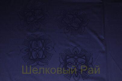 Трикотаж с вышивкой "Versace" (а-237)