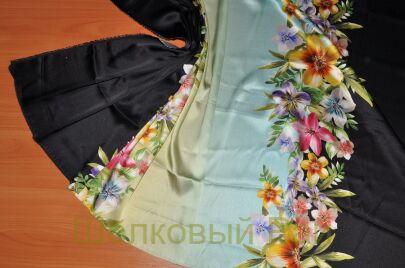 Шелк стрейч атлас "Alberta Ferretti", (Б-247)