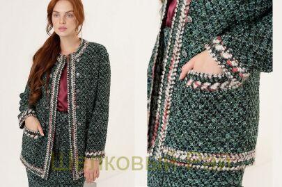 Букле костюмное "Chanel" (22523)