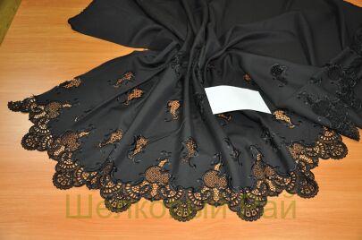 Кружево-шерсть шелк "Dolce&Gabbana" (д-1210)