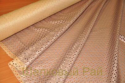 Экокожа цвет бежевый (пудровый) (д-1319)