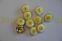 Пуговицы желтые в стиле Шанель (д-1241)