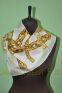 Платок шелковый цепи "MOSCHINO BOUTIQUE" (пл-5)